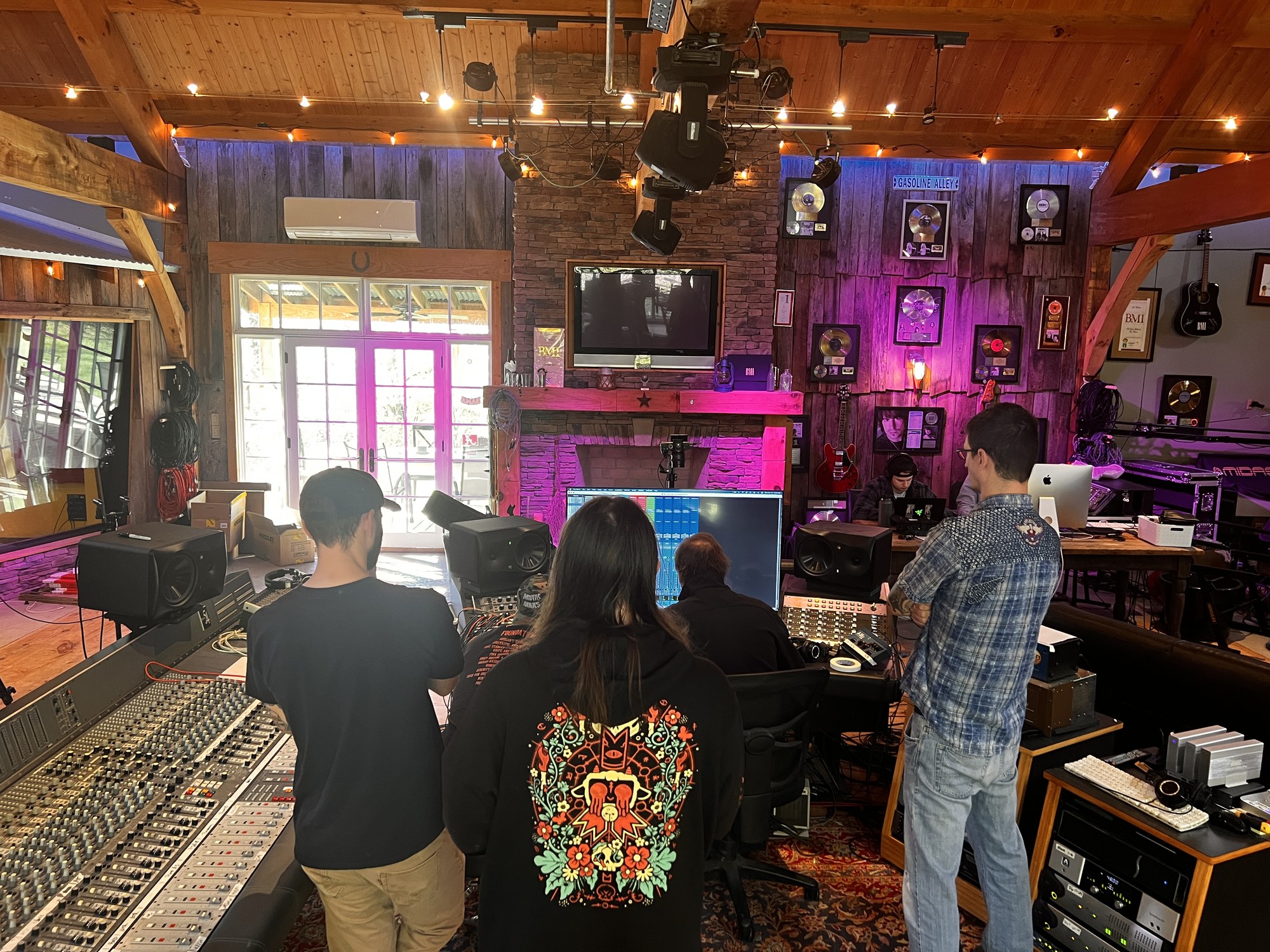 A Krush Audio creative education session