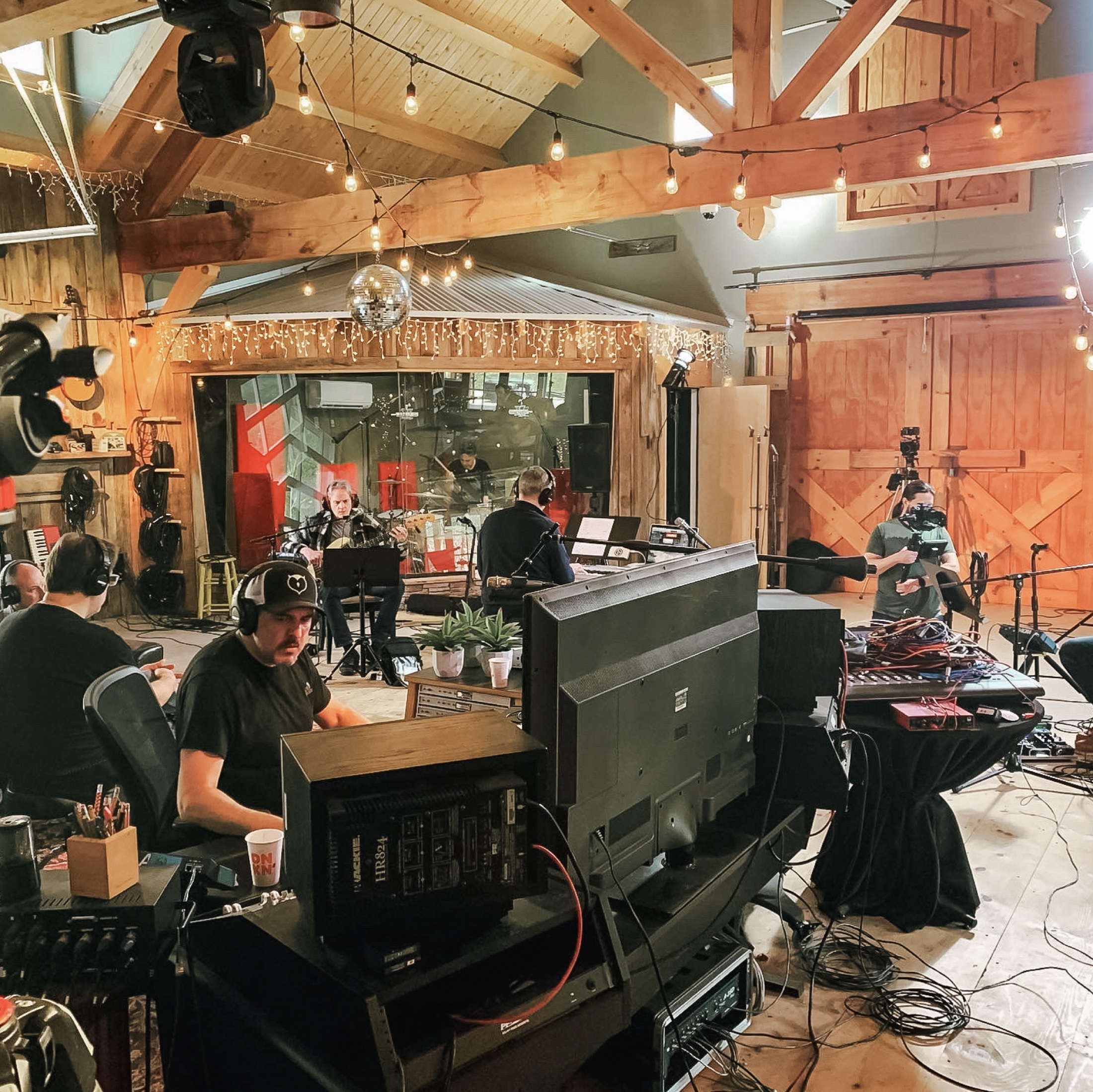 Inside a full Krush Audio production session